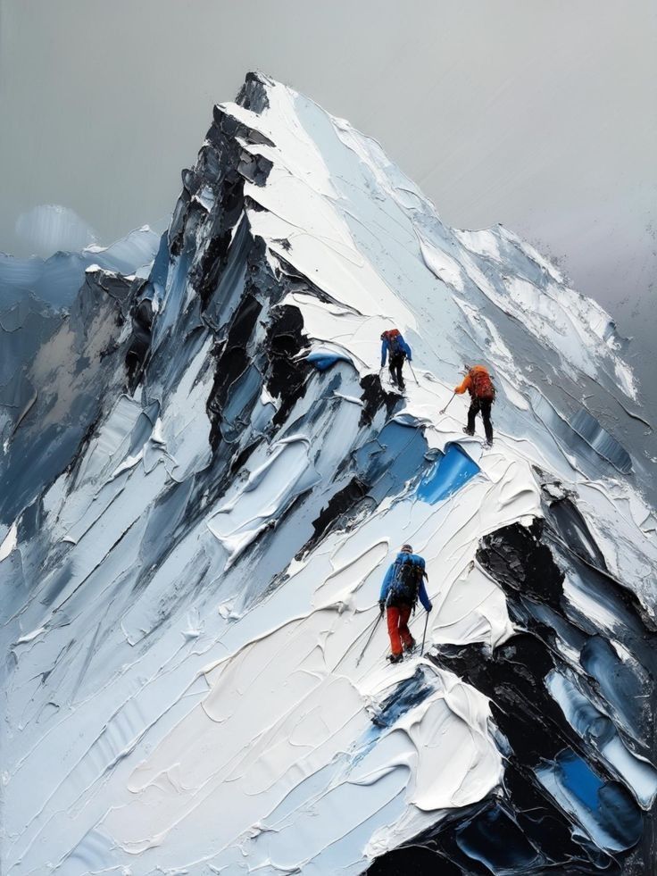 Интерьерная картина Путь к вершине